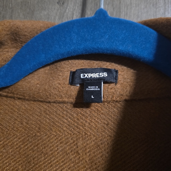 Express Tan Utility Jacket - Picture 3 of 4